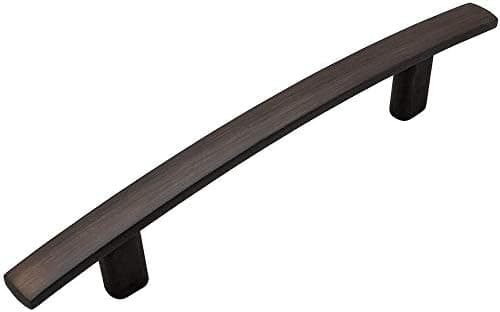 Cosmas 10 Pack 2363-4ORB Oil Rubbed Bronze Subtle Arch Cabinet Hardware Handle Pull - 4" Hole Centers