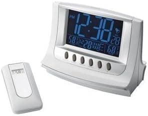 Equity 88820 Insta-Set LCD Alarm Clock with Temperature Sensor