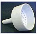 United Scientific Supplies Economy Buchner Funnel: 125mm Porcelain