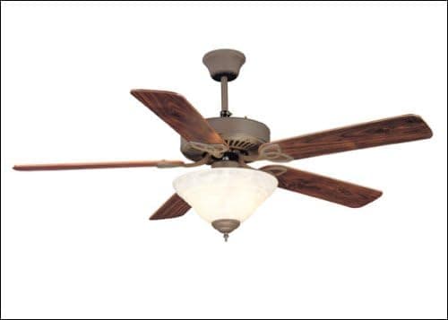 Savoy House 52-BCM-5RV-RT Renaissance Guild Ceiling fan Rust 3 Lights 5 Blades