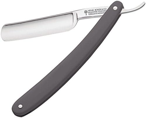 Boker Classic Anthracite Razor with Carbon Steel Blade