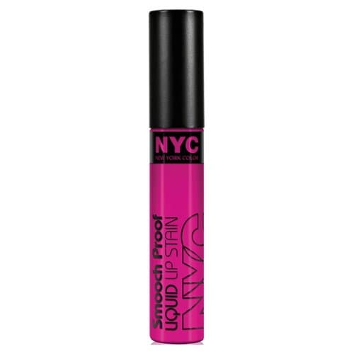 (3 Pack) NYC Smooch Proof Liquid Lip Stain - Unforgettable Fuchsia