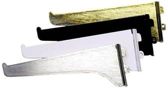 Kv Light Duty Shelf Bracket 16" Brass