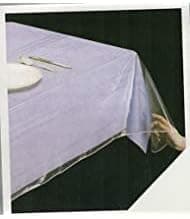 Home Décor Superior Collection Clear Heavy Duty Tablecloth Protector 60" X 120" Oblong