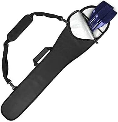 Lixada Kayak Paddle Bag Long Kayak Boat Canoe Paddle Storage Bag Holder Pouch Cover (Black)