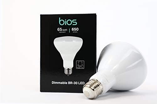 BIOS Circadian Day/Night Wellness LED BR30 Bulb w/SkyBlue, 65-watt Replacement Dimmable Spectrum 3500-1900K (2-Pack)