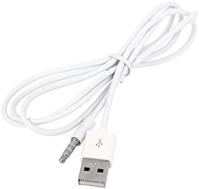 3.5mm Male AUX Audio Jack To USB 2.0 Male Charge Cable Adapter Cord Usb To Aux Cable Usb Audio Cable Adapter - Audio To Usb Adapter - Usb To Aux Adapter (Usb Aux Adapter) 3.5mm To Usb Black 3 Feet