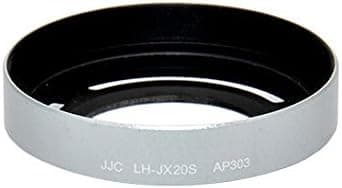 JJC LH-JX20S Lens Hood for Fujifilm FinePix X10/X20/X30/LH-X10 - Silver