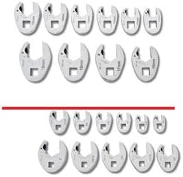 Ratcheting Crowfoot MM Set, 10pc w/SAE Set, 11pc-by-GearWrench