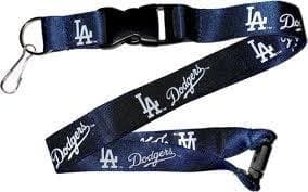 Los Angeles Dodgers MLB Blue Lanyard Keychain