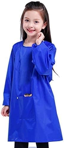 EaseTech Kids Art Smocks, Waterproof Artist Painting Aprons for Children, Long Sleeve Toddler Apron…