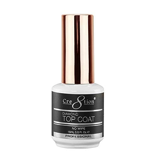 Cre8tion Diamond Soak Off Gel No Wipe Top Coat 0.5oz