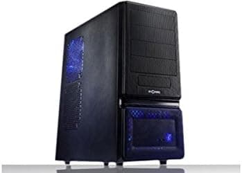 Logisys SOHO CS2008XBK Black Top USB Tool Less ATX Mid Tower / Computer Case