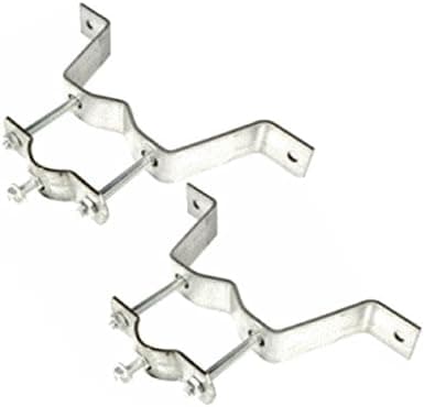 ROHN WM4 Wall Mount with 3" Stand Off - for Masts 7/8" to 2-3/4" OD (R-WM4)