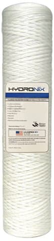 Hydronix SWC-45-2001 Sediment String Wound Water Filter Cartridge Universal Whole House, Commercial 4.5 x 20 - 1 Micron