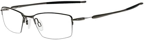 Oakley Mens Oph. Lizard (54) Eyeglass, Brushed Chrome