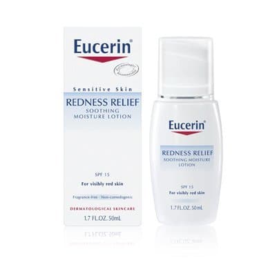 Eucerin Redness Relief Soothing Facial Moisture Lotion with SPF 15, 1.7 Oz
