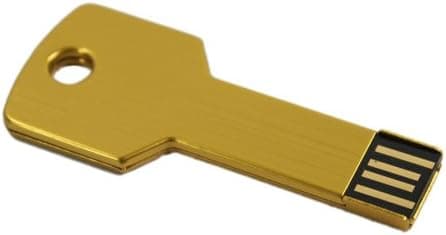Sannysis 8GB Metal Key USB 2.0 Flash Drive Gold