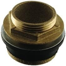 Closet & Urinal Spud - 2"X 1-1/2" Closet Spud W/Brass Nut - ABRCS200X150