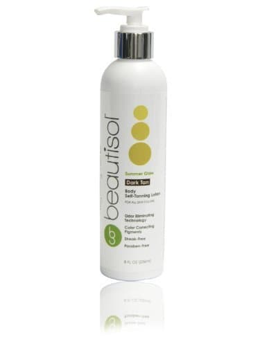 Beautisol's Dark Self-Tanner: Summer Glow 8 oz. by Beautisol