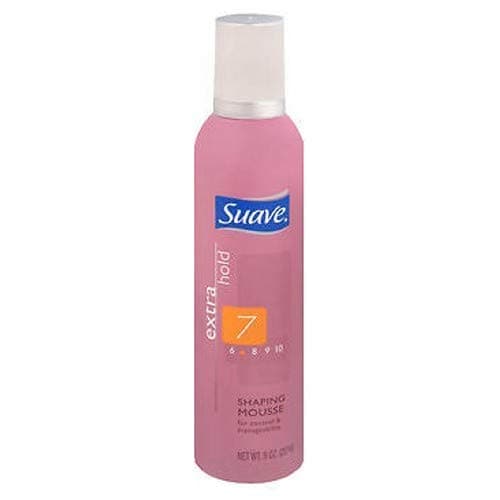 Suave Extra Hold Shaping Mousse, 9 oz, 2 pk