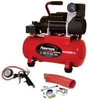 Powermate VPP1080318.KIT 3-Gallon Horizontal Compressor with Extra Value Kit Plus 2 Bonus Items