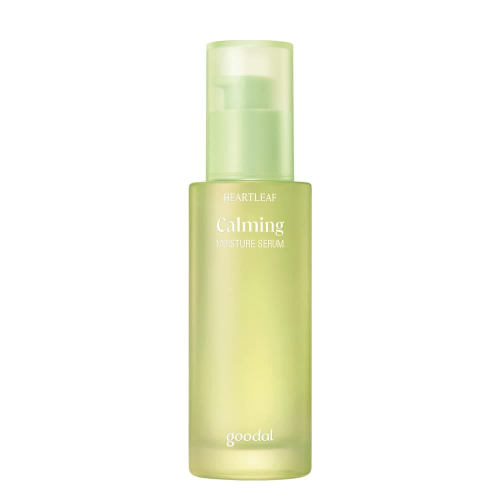GOODAL Houttuynia Cordata Calming Moisture Serum for All Skin Types, Vegan, Hyaluronic Acid, Deep Moisturizing, Calming, Instant Hydrating, and Soothing Herbal Skincare (1.69 fl oz)