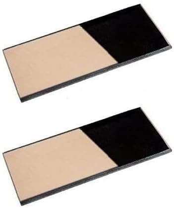 2 EACH Shade 9 Glass GOLD 2" x 4.25" Welding Hood Lens Helmet Filter 2 x 4-1/4 Replacement
