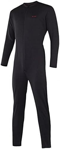 Terramar Men's Military Fleece Stretch Comfort Zip Union Suit
