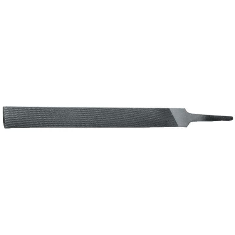 PFERD Hand File, American Pattern, Double Cut, Rectangular, Coarse, 10" Length, 31/32" Width, 1/4" Thickness