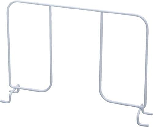 Organized Living freedomRail Shelf Divider for freedomRail Ventilated Shelves, 12-inch - White