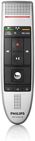 Philips LFH3000 SpeechMike Air Wireless Dictation Microphone with Push Button