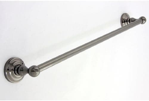 Taymor Brentwood Collection 30 inch x 3/4 inch Towel Bar, Antique Nickel Finish