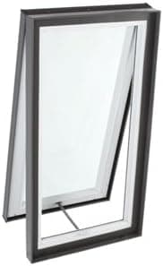 Velux Vcm22342005 Venting Curb Mount Skylight, Inside Curb, Tempered 25-1/2"W X 37-1/2"H