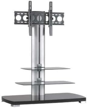 SANUS SYSTEM Flat Panel TV Stand Furniture ( Platinum ) (Discontinued by Manufacturer)