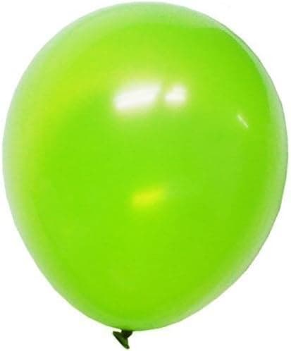Crown Display 9" Lime Green latex balloons