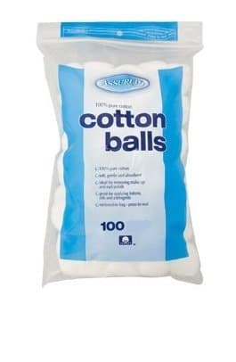 Assured Cotton Balls, 100 ct.