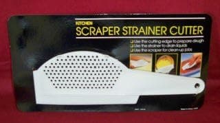 Scrapper Strainer Cutter 3 in 1 Tool