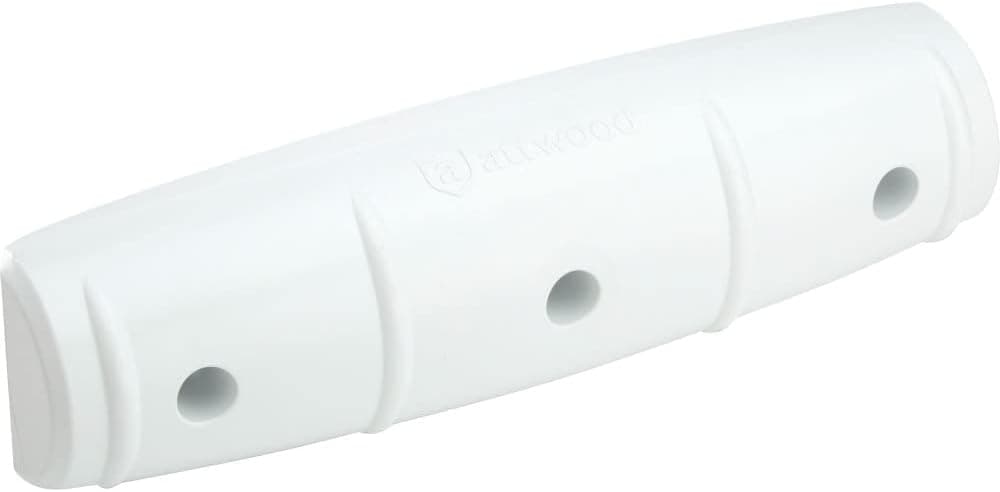 attwood 93532-1 Softside UV-Resistant Marine 18-Inch Straight-Edge Dock Fender, White