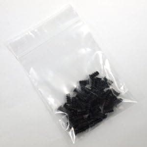 Koolertek BW-1002-100PK Computer Case Fan Screws, Black, 100 Piece