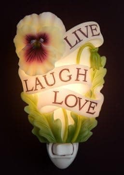 Ibis & Orchid Live, Laugh, Love Night Light #50100