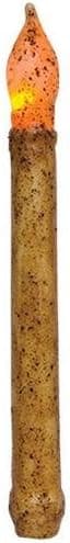 Burnt Ivory Timer Taper - 9" (6)