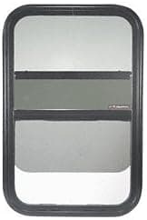 C.R. LAURENCE VW7186 CRL Universal Non-Contoured Vertical Lift Slider Window 19-1/4" x 29-1/4" with 1-1/2" Trim Ring