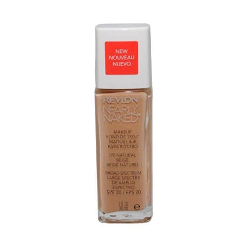 Revlon Nearly Naked Makeup - Natural Beige - 1 oz