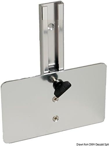 Osculati Aluminum Universal Telescopic Stern Transducer Horizontal Support