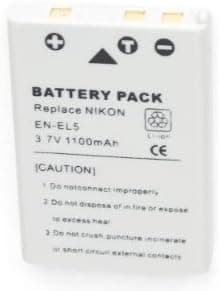 Rechargeable Li-on EN-EL5 ENEL5 Battery for Nikon CoolPix P100, 3700, 4200, 5200, 5900, 7900, P3, P4, P5000, P5100, P6000, P80, P90, S10