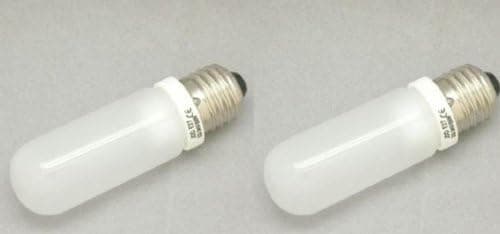 Lot of 2 Ardinbir Studio Universal 250w E27 Halogen Modeling Lamp Bulbs for for Alienbees, Balcar, Bowens, Elinchrom, Hensel, Photogenic, Norman, White Lightning, Flash Broncolor, Pulso, Broncolor Impact, Visatec, Speedotron, Smith Victor Strobe Monolight Flash Light (110V)