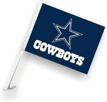 DALLAS COWBOYS Double Sided Car Flags