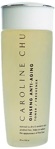 Caroline Chu Ginseng Anti-Aging Toner, 4 Fluid Ounce