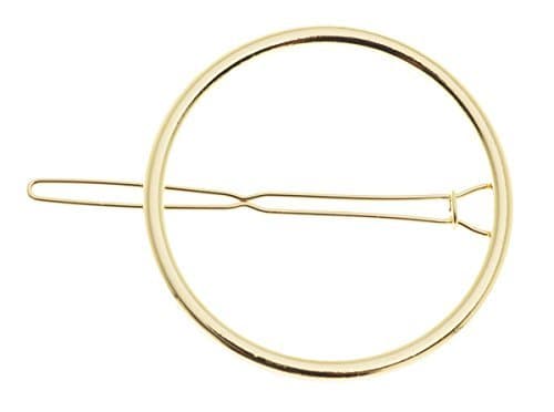 Tsful Bohemia Moon Shaped Hair Clip Hairpin Accessories Metal Barrettes Headwears for Womens (Gold)